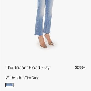 MOTHER Women's Light Blue Ankle Jeans